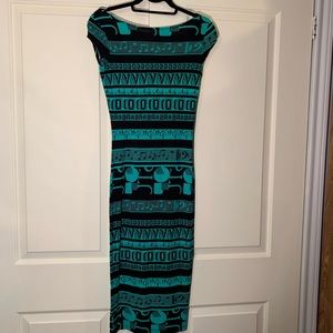 Fun ASOS Midi Bodycon Alphabet Dress